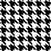 Гусиные лапки черно-белый