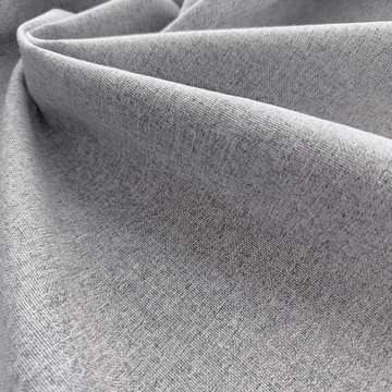 Лён блэкаут серый