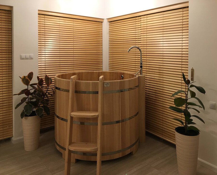 Деревянные жалюзи 50 мм, «Дерево Натуральное»