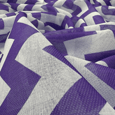 Тюль Зигзаг Сиреневый