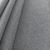 Лён блэкаут серый