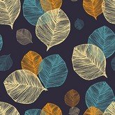 Листья в ночи