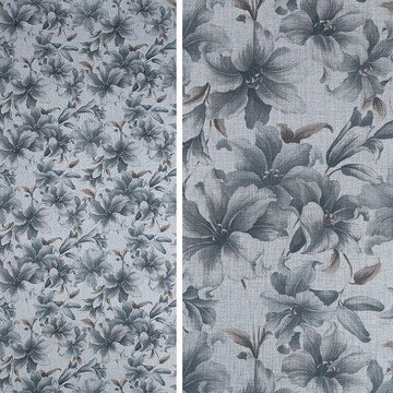 Тюлевый Лён Прованс серый