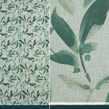 Тюлевый Лён Листья