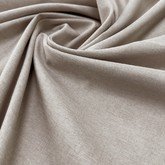 Лён блэкаут серо-бежевый